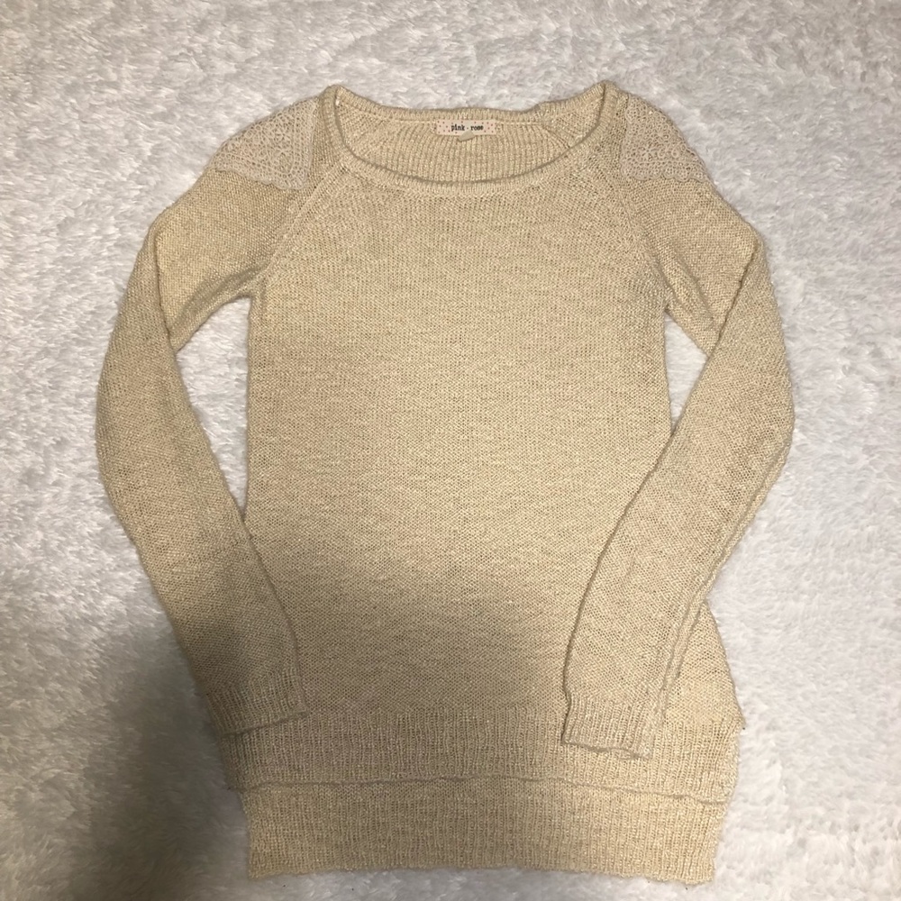 Pink Rose sweater - Picture 2 of 8
